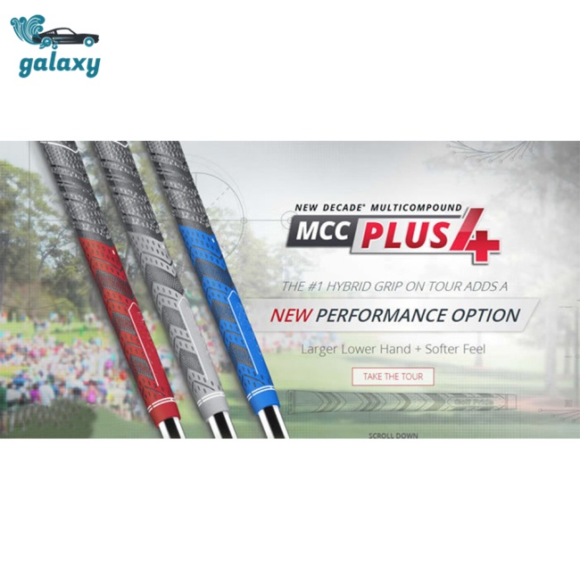 Galaxy Vỏ Bọc Gậy Đánh Golf Bằng Cao Su Chống Trượt 2 Màu Chuyên Dụng