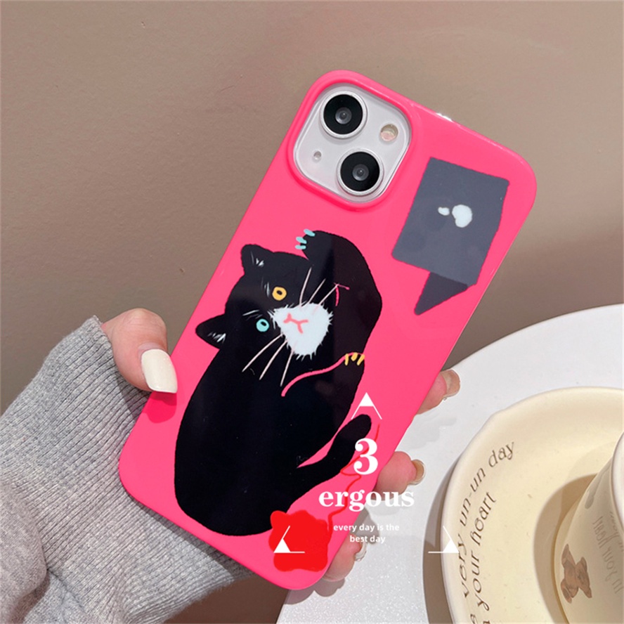 Ốp Điện Thoại TPU Mềm Họa Tiết Graffiti Màu Kẹo Sáng Tạo Cho IPhone 14 13 12 11 Pro Max SE2020 X XR Xs Max 7 8 6 6s Plus