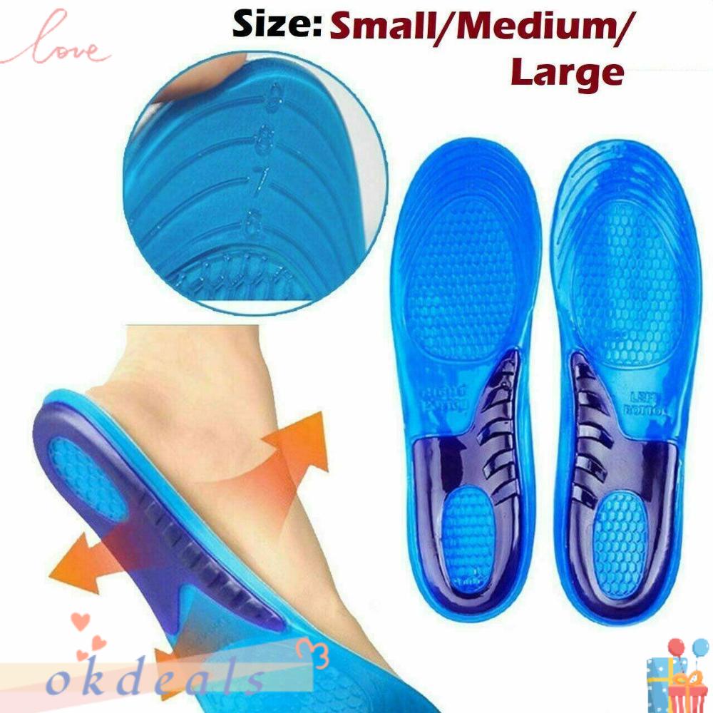 OKDEALS Miếng Lót Giày Mát Xa Chân Giảm Đau Dành Cho Nam Và Nữ