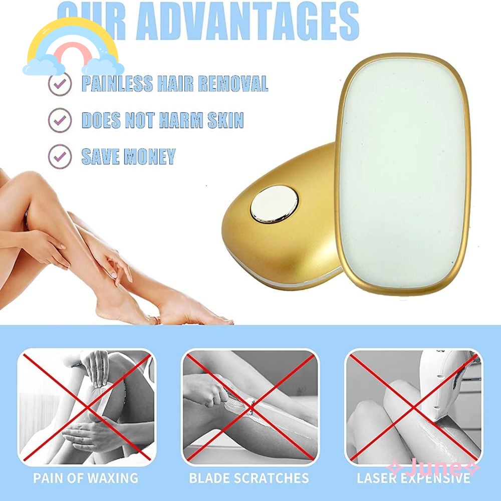JUNE Máy Tẩy Lông Tẩy Tế Bào Chết Tiện Dụng