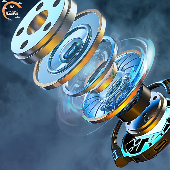 Tai Nghe Nhét Tai S660 Tws Bluetooth 5.2 Không Dây Cảm Ứng Ánh Sáng Điều Khiển Thể Thao