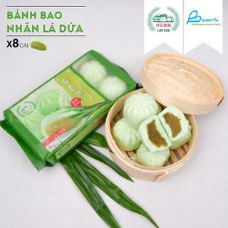 [Sing Shiok] [MUA 2 TẶNG 1] Bánh bao nhân lá dứa Lim Kee SINGAPORE 280G/ 8 bánhJ