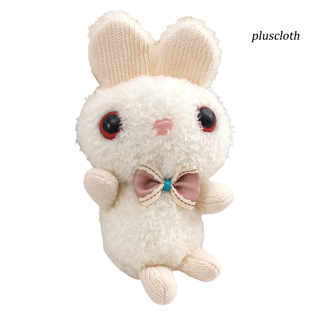 Móc Khóa Thỏ Nhồi Bông Đáng Yêu Cho Bé Gái