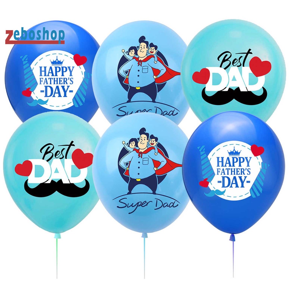 Set 18 Bong Bóng Latex Trong Suốt In Chữ Tiếng Anh Chống Vỡ Rộng 12 Inch Dùng Trang Trí Tiệc
