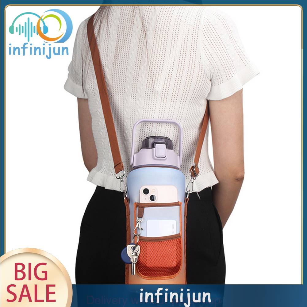 Giá Đỡ Bình Nước 2L Đeo Chéo Chất Liệu Cao Su Tổng Hợp