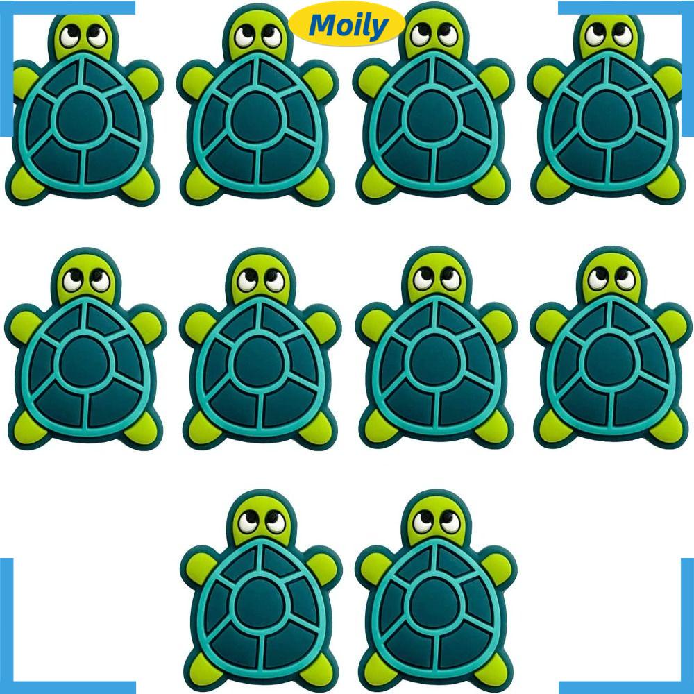 MOILYVN Bộ 10 Hạt Silicone Xâu Chuỗi Hình Động Vật