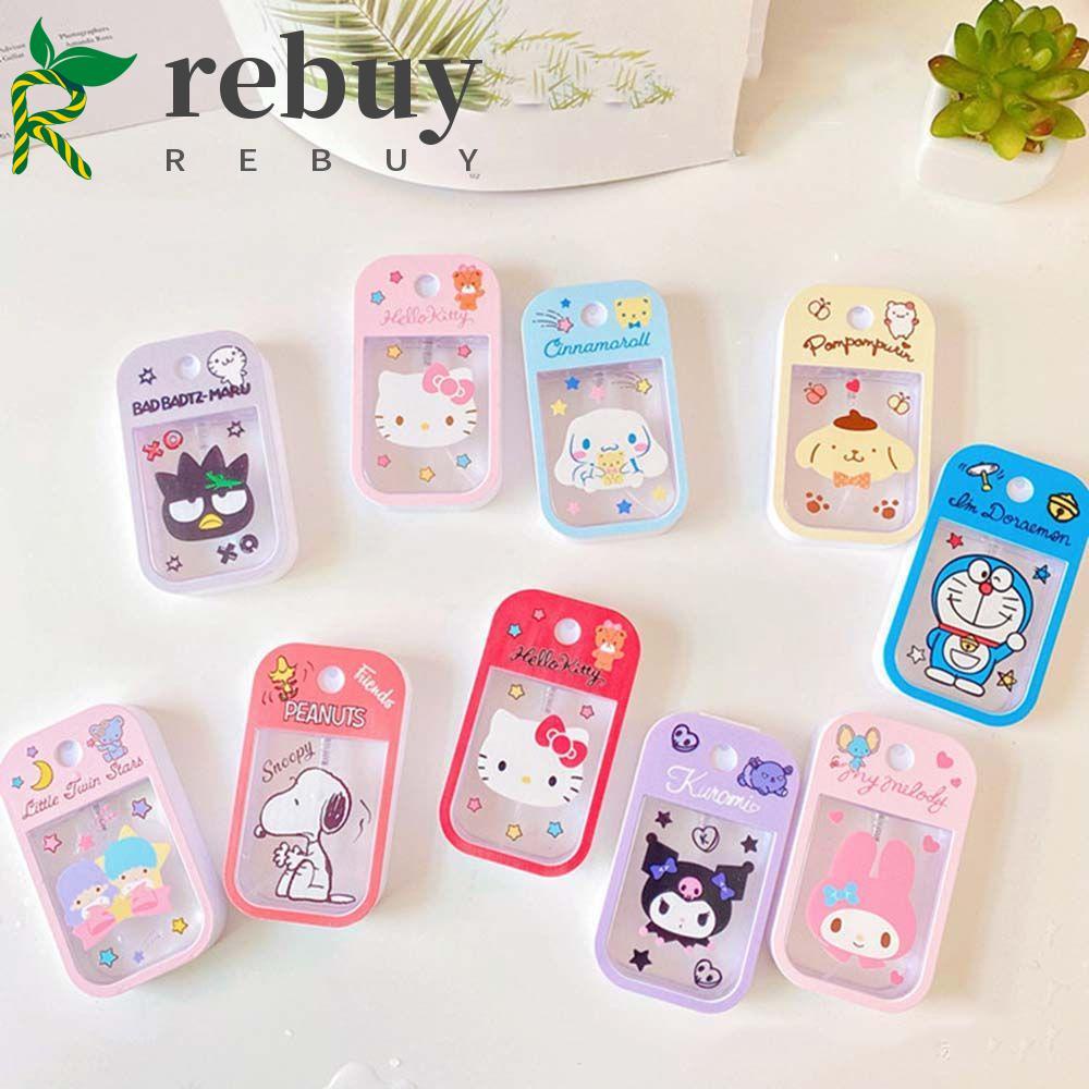Bình xịt đựng nước hoa/ nước rửa tay dạng hộp dẹt bằng nhựa hình hoạt hình thuận tiện khi ra ngoài