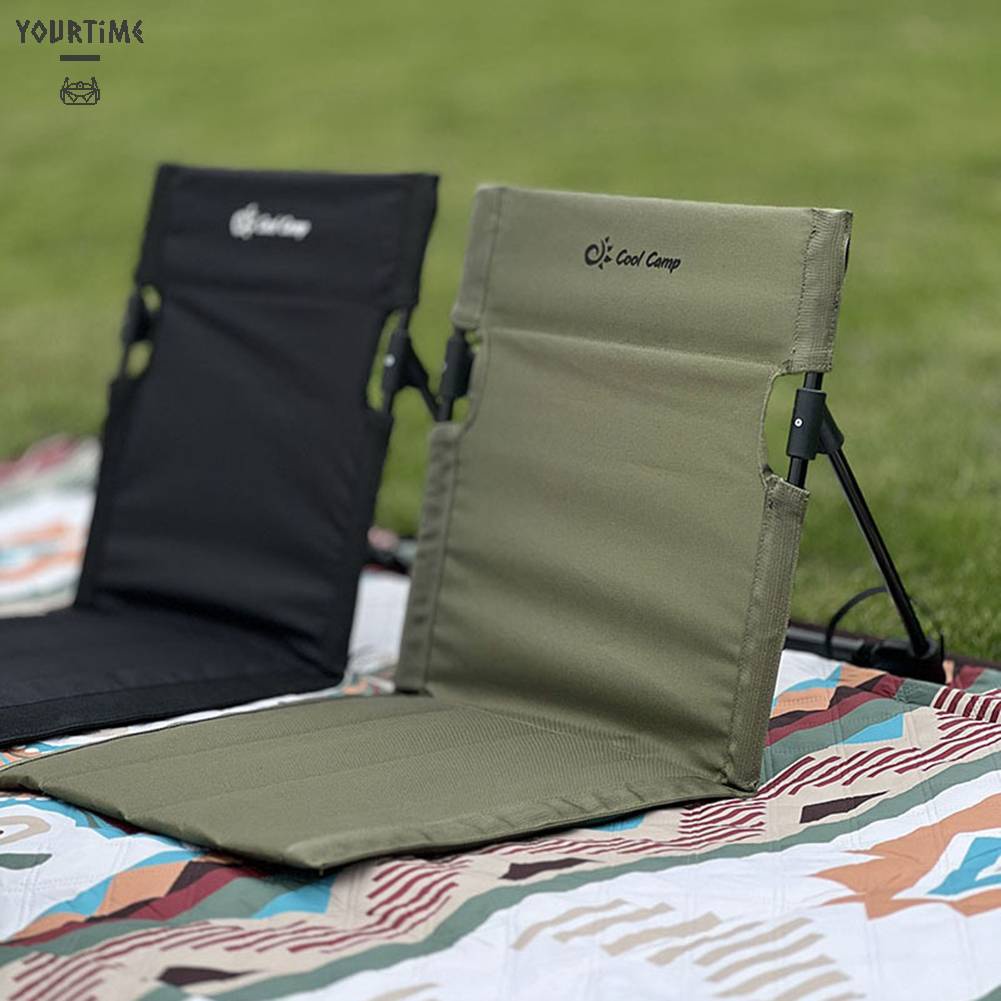 Đệm Tựa Lưng Cắm Trại Khung Hợp Kim Nhôm Có Thể Gấp Gọn Tiện Dụng