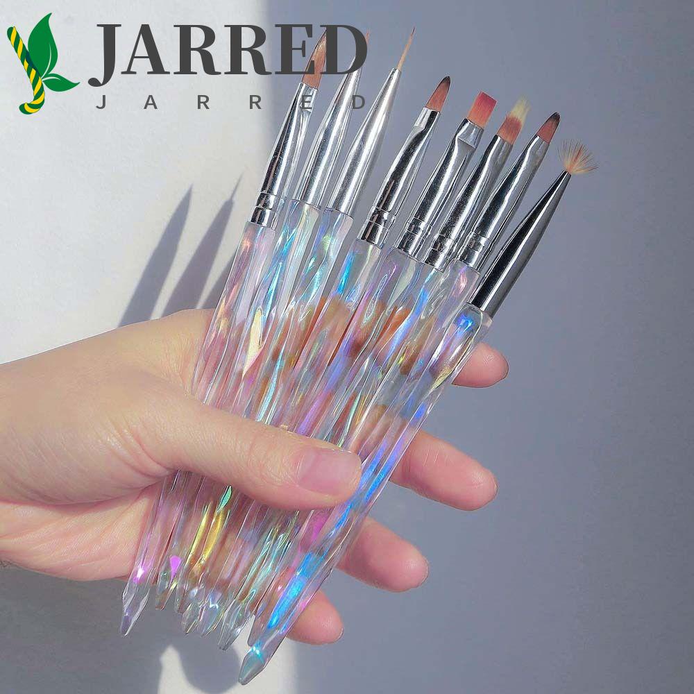 JARRED Set Cọ Vẽ Móng Tay 3D Trang Trí Nghệ Thuật Cho Nữ