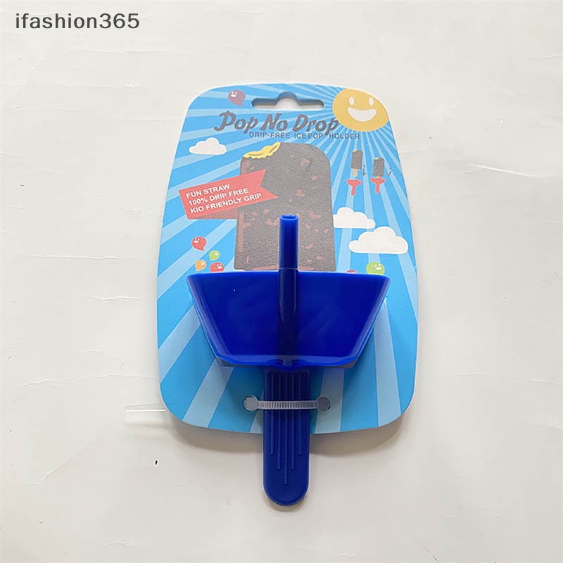 [ifashion365] Giá Đựng Kem Chống Nhỏ Giọt Không Cần Đóng Băng Kèm Ống Hút Cho Trẻ Em