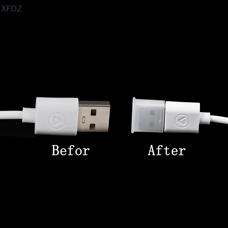 Set 10 Nắp Nhựa Đậy Ổ Cắm USB Chống Bụi Bảo Vệ An Toàn