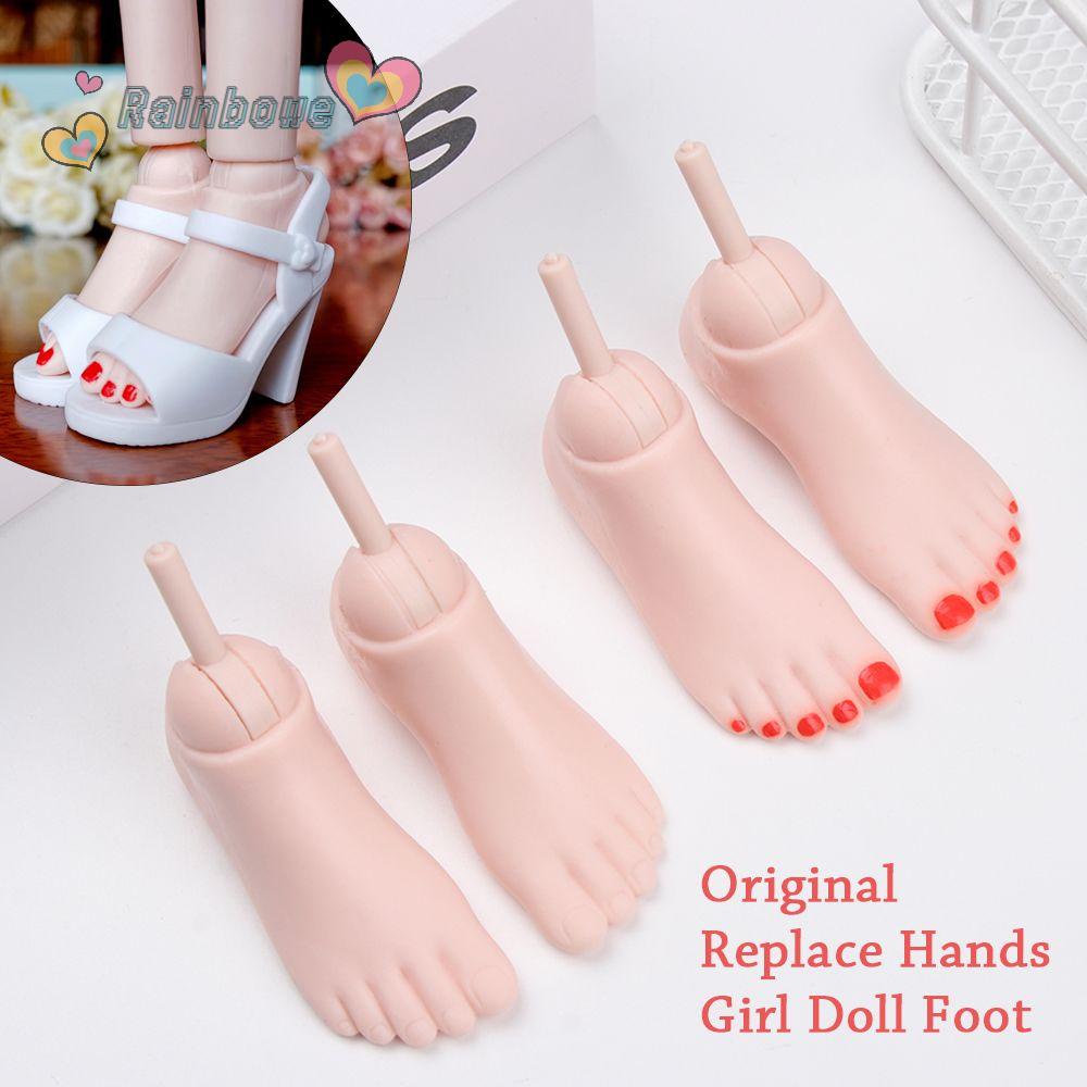 RAINBOW Phụ Kiện Thay Thế Bàn Chân Cho Búp Bê Big Sister