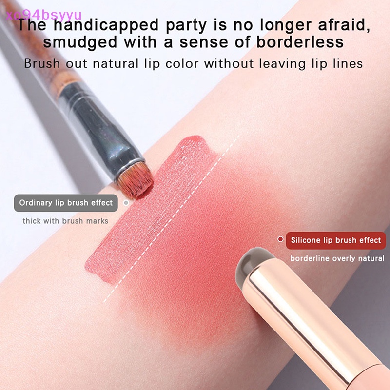 Cọ Trang Điểm Xo94Bsyu Đầu Tròn Bằng Silicon Mềm Mại Đa Năng Tiện Dụng