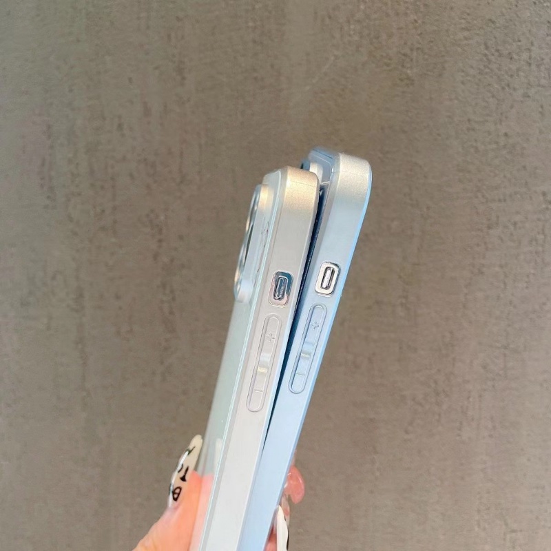 Ốp Điện Thoại Mặt Kính Hình Thỏ Cho IPhone 1413 12 11promax 7 8plus X Xsmax