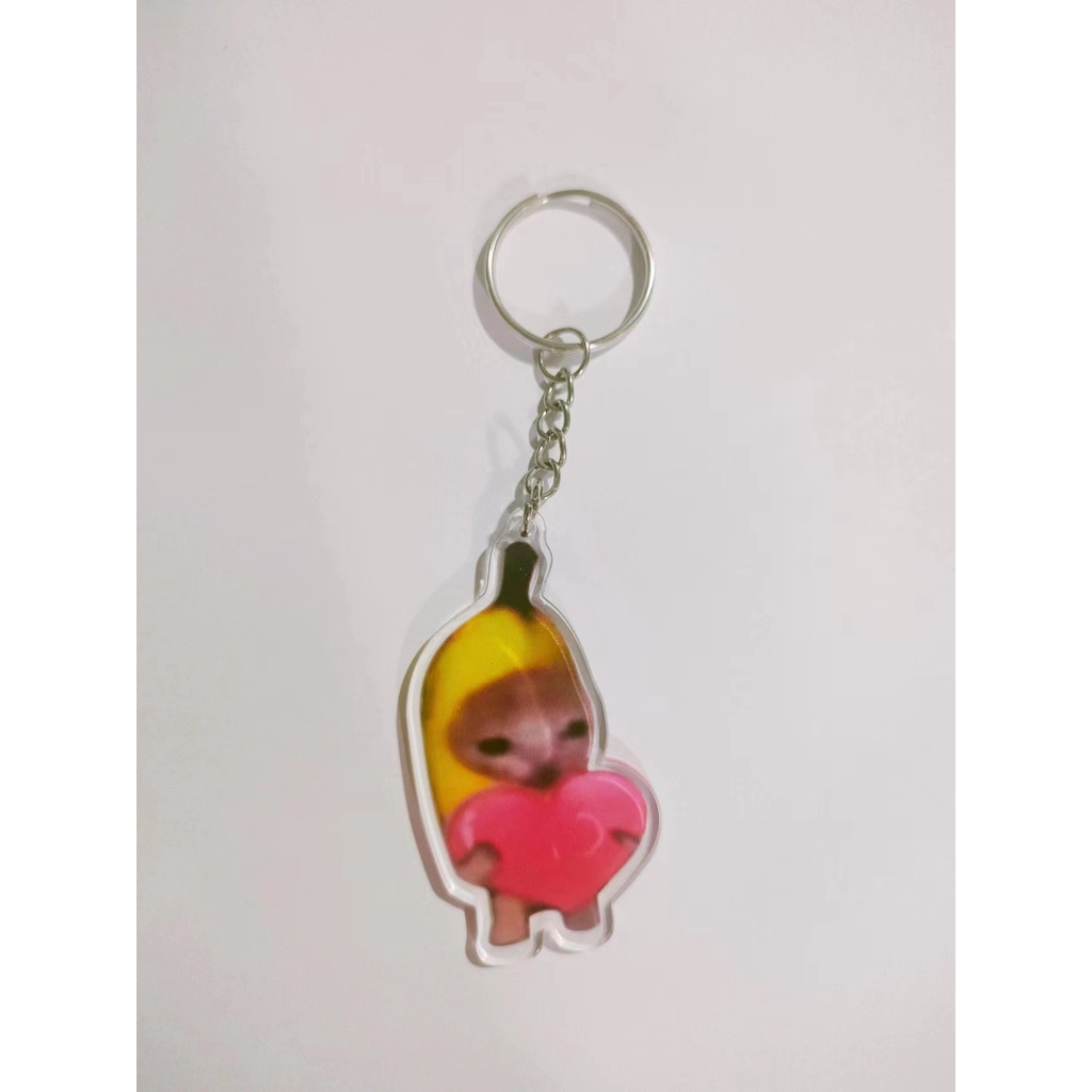 6cm móc khoá mèo khóc