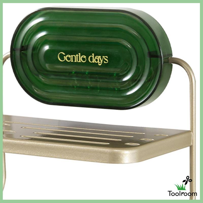 Giá Đỡ Treo Tường Bằng Sắt Màu Be Cho Phòng Vệ Sinh