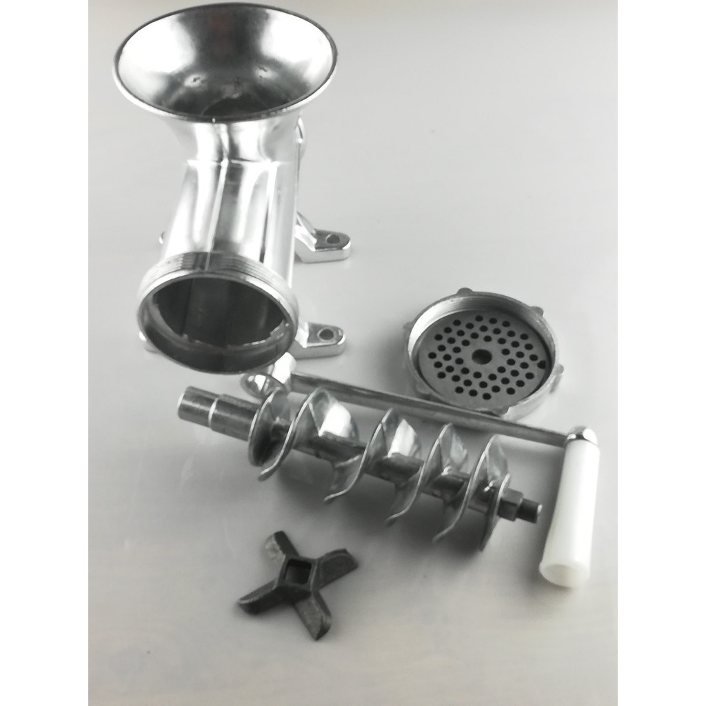 Máy Xay Thịt Bằng Tay, Cối Xay Thịt Bằng Tay Aluminium Alloy, Cối Xay Thịt Quay Tay Kim Loại. Xay Thịt Cá Cua
