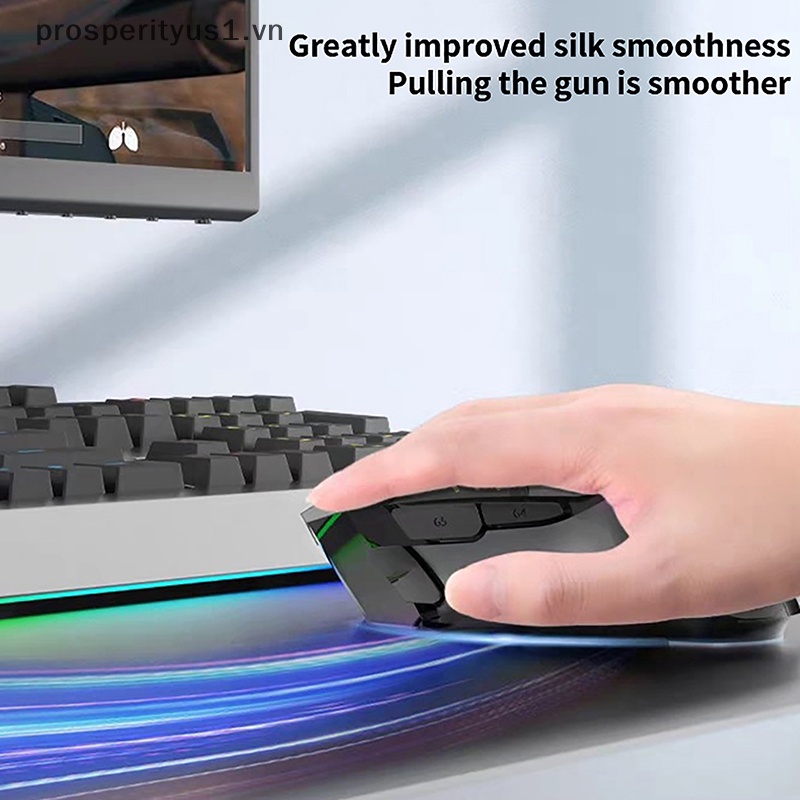 1 Cặp Miếng Dán Chân Chuột Máy Tính Chống Trượt Cạnh Cong Siêu Nhẹ Cho Logitech G502