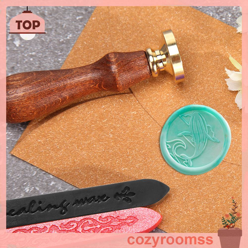 Đầu Tem Bằng Đồng Thau Dùng Trang Trí Thiệp Mời Đám Cưới DIY