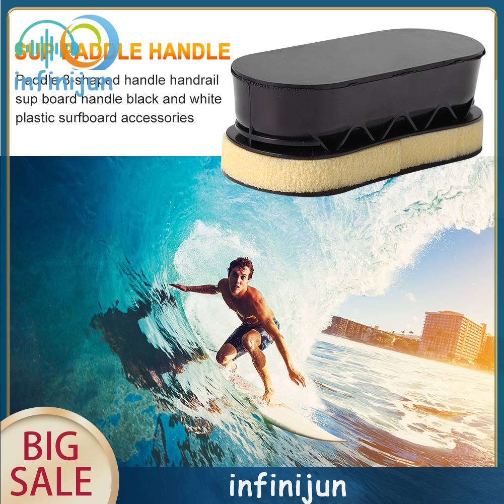 Tay Cầm Ván Lướt Sóng Hình Số 8 Bằng Nhựa PVC Nhỏ Gọn