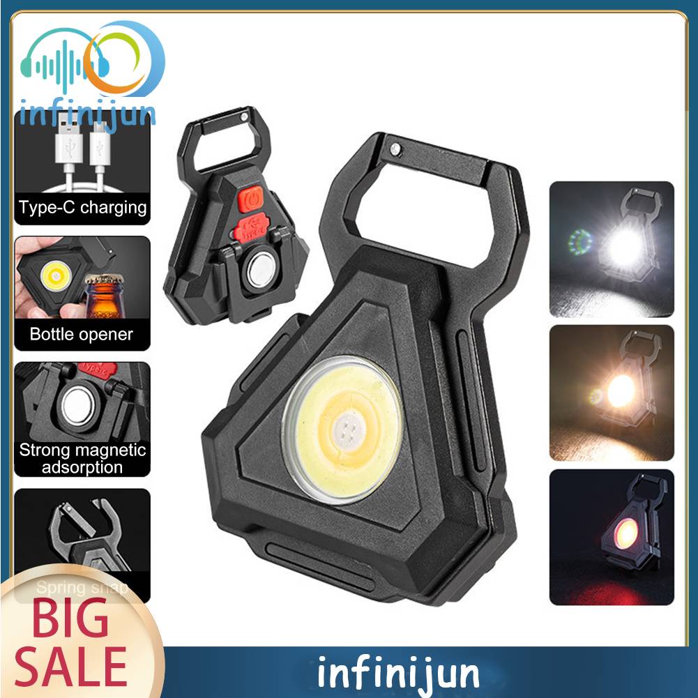 Đèn Flash Mini Bỏ Túi Sạc USB Loại C