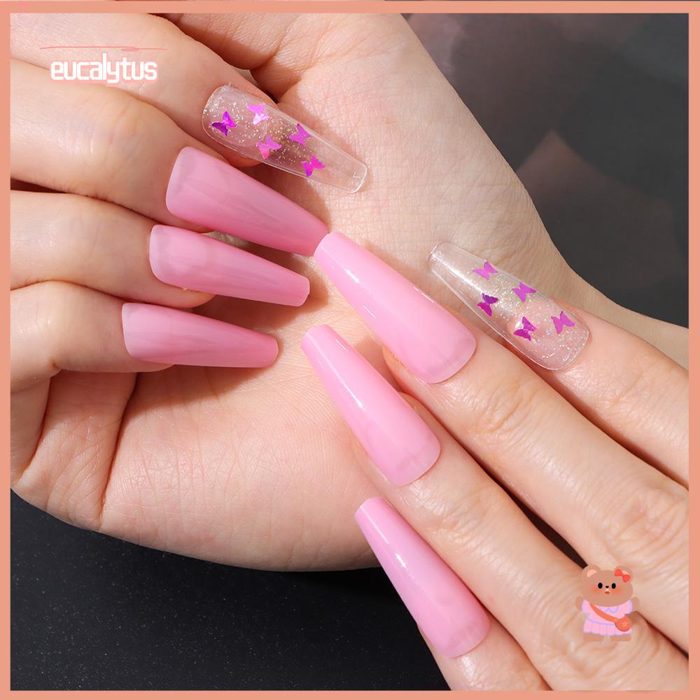 EUTUS Hộp 24 Móng Tay Giả Thời Trang Cho Nữ