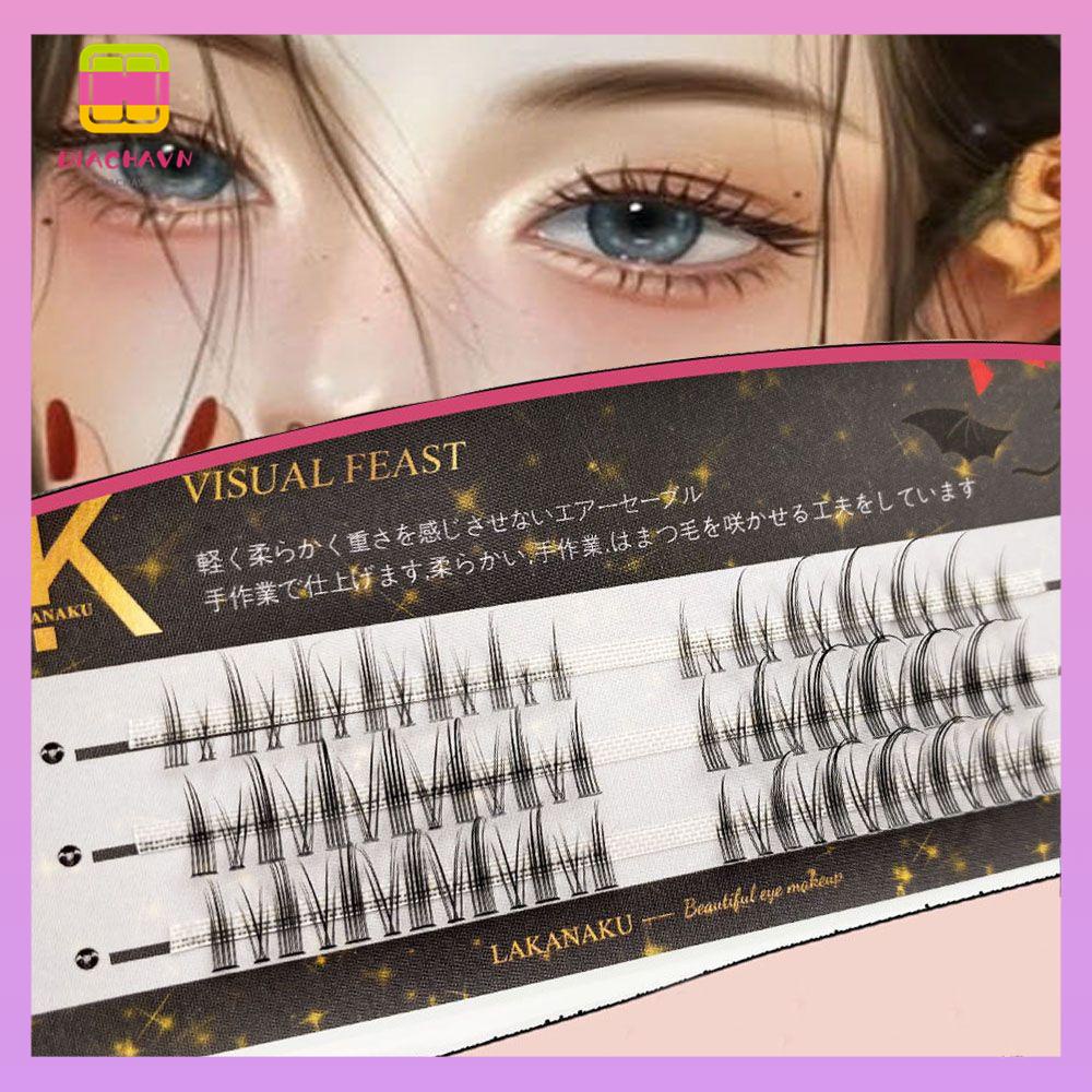 DIACHAVN Lông Mi Giả Dày Tự Nhiên Trang Điểm Làm Đẹp