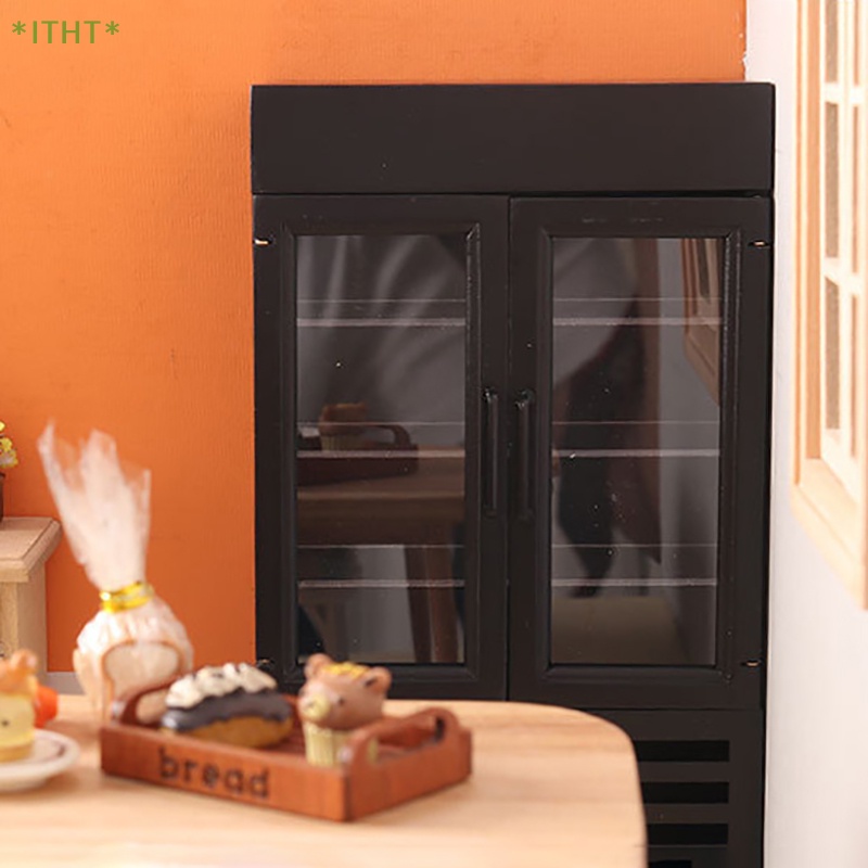 Mô Hình Tủ Lạnh Mini Hai Cửa Trang Trí Nhà Búp Bê Mới