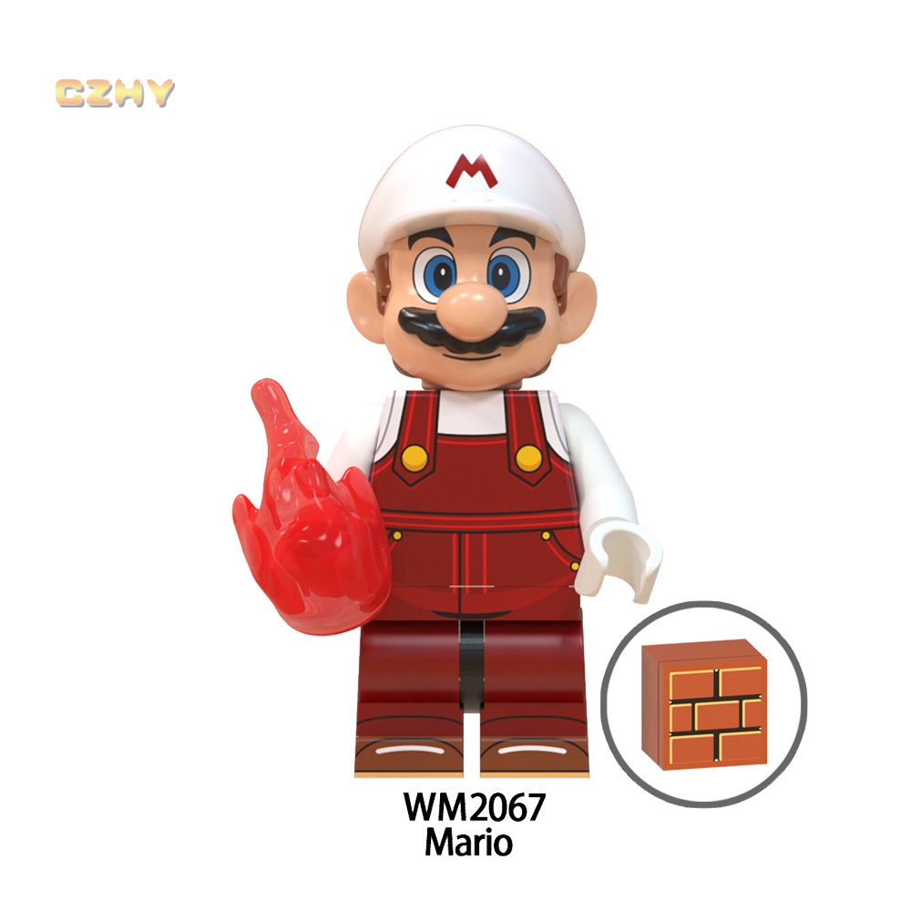 Mô Hình Đồ Chơi Nhân Vật Hoạt Hình Mario Luigi Bros Kinopio Koopa Yoshi WM6103