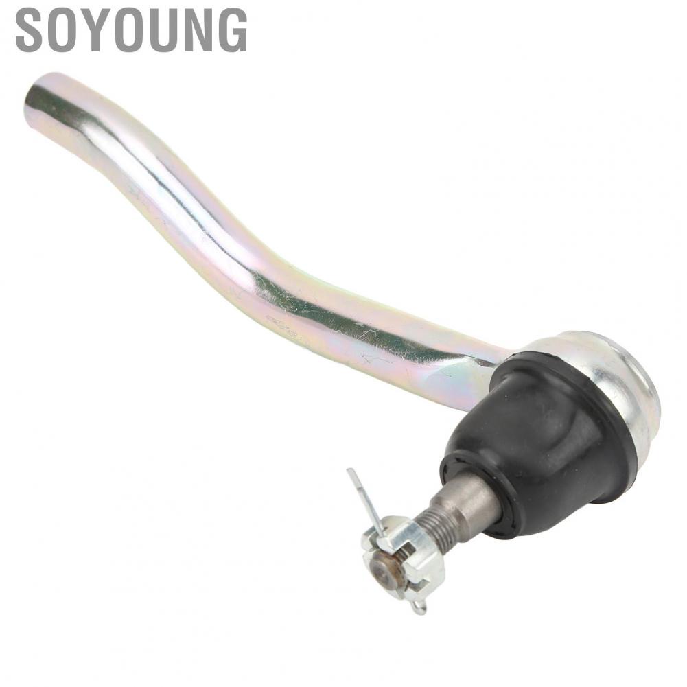 Soyoung Outer Tie Rod End Assembly Rustproof Reduce  101‑5833 Stable Performance Metal Alloy for Cars