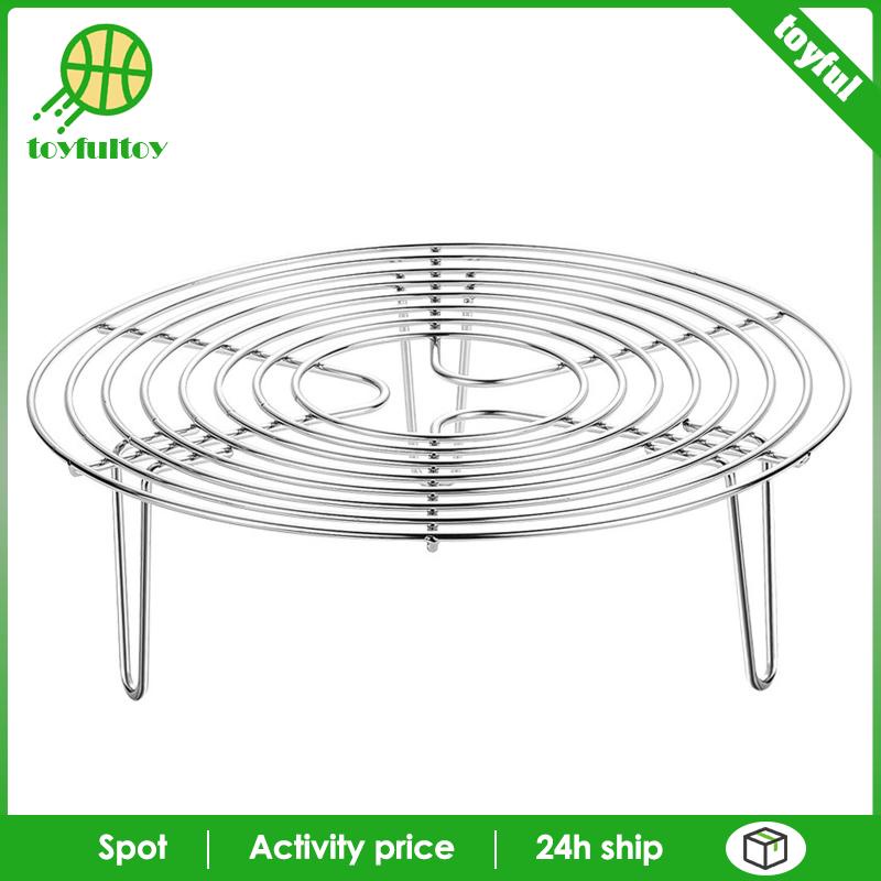 Giá Tròn Bằng Thép Không Gỉ Để Nồi Hấp Tiện Dụng Và Bền