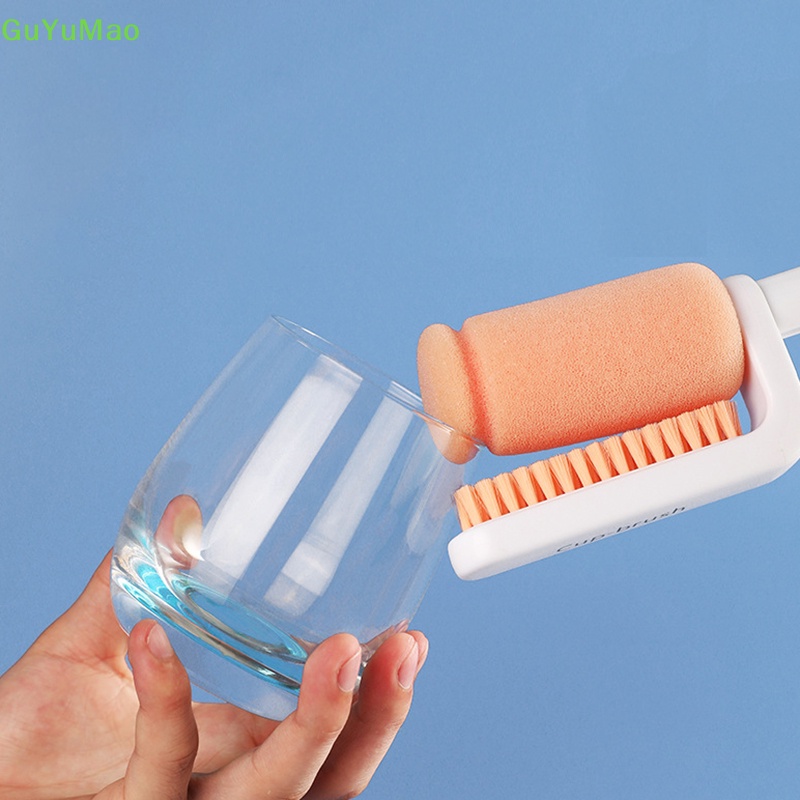 Bàn Chải Vệ Sinh Cốc / Bình Thủy Tinh / Bình Sữa Em Bé Có Tay Cầm Dài Có Thể Thay Đổi Được