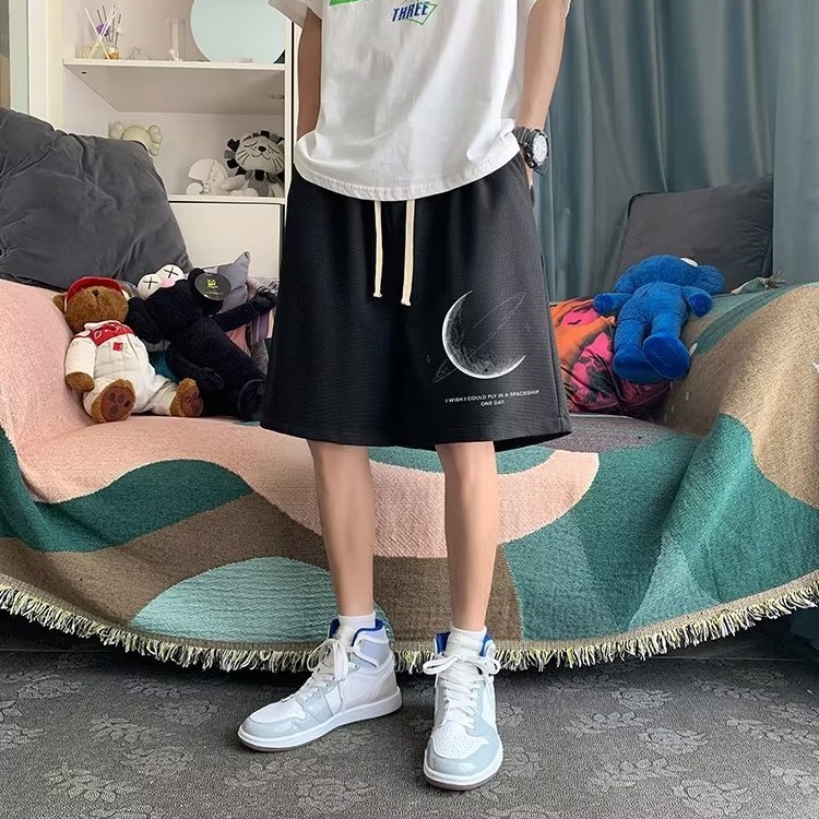 Niche Quần Short Thể Thao Mùa Hè Chính Hãng Phong Cách Đường Phố Cho Nam