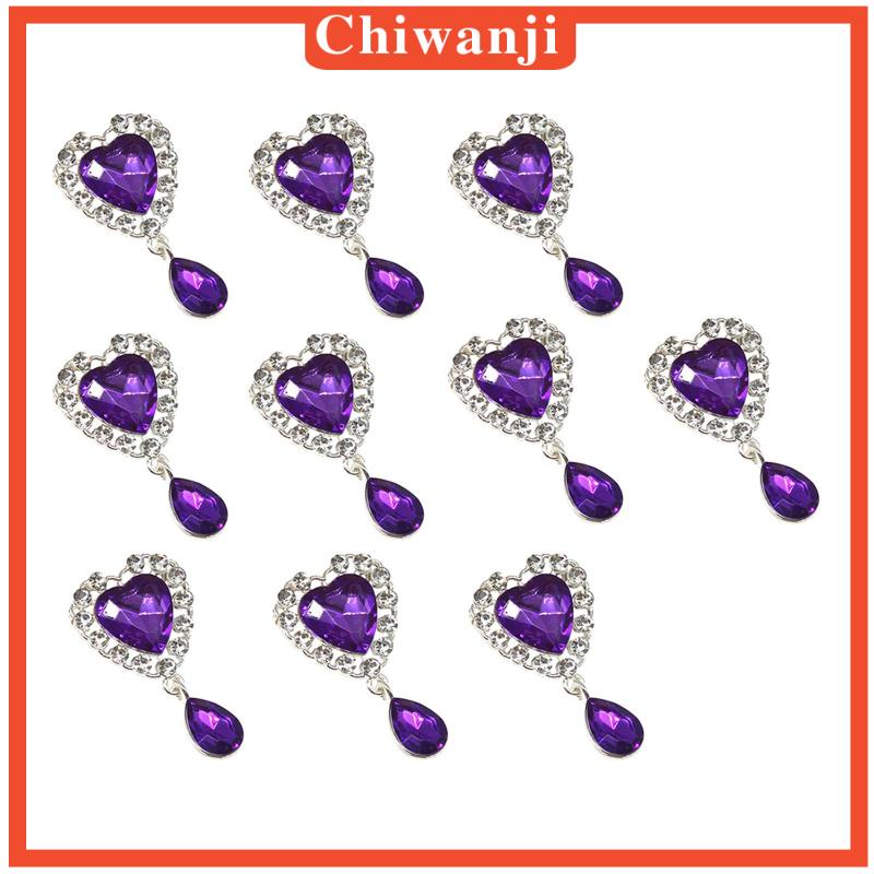 Bộ 10 Nút Áo Đính Đá Lấp Lánh