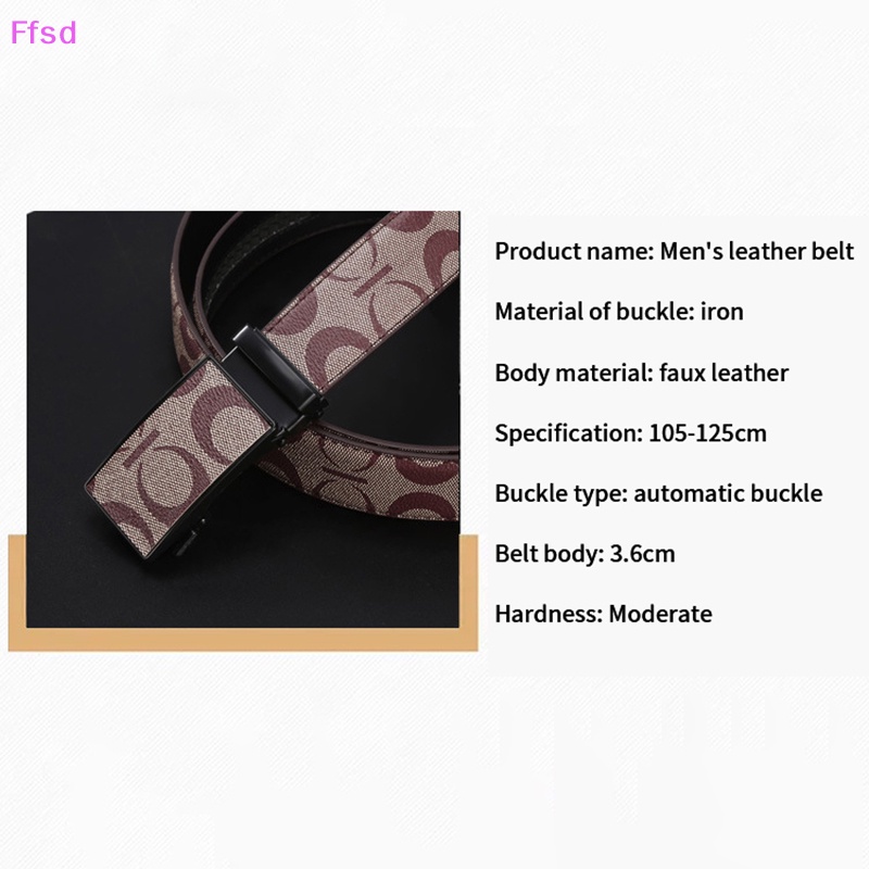 Thắt Lưng Nam Khóa Kim Loại Tự Động Chất Lượng Cao