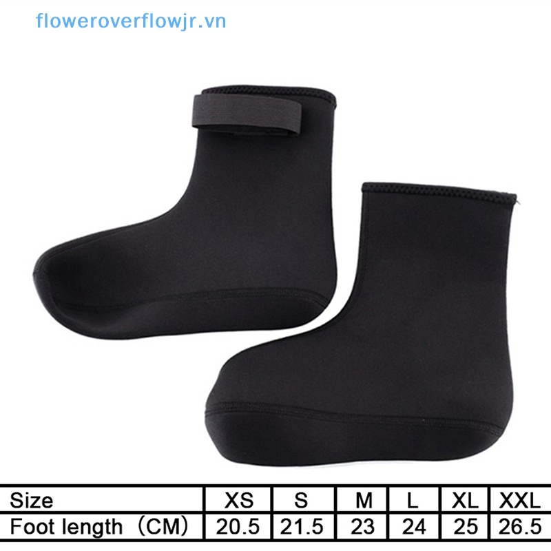 Giày Bốt Đi Biển / Lặn Dày 3mm Bằng Cao Su Tổng Hợp Chống Trượt