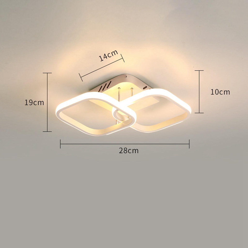 Đèn LED Tròn Gắn Trần Nhà Trang Trí Phong Cách Hiện Đại