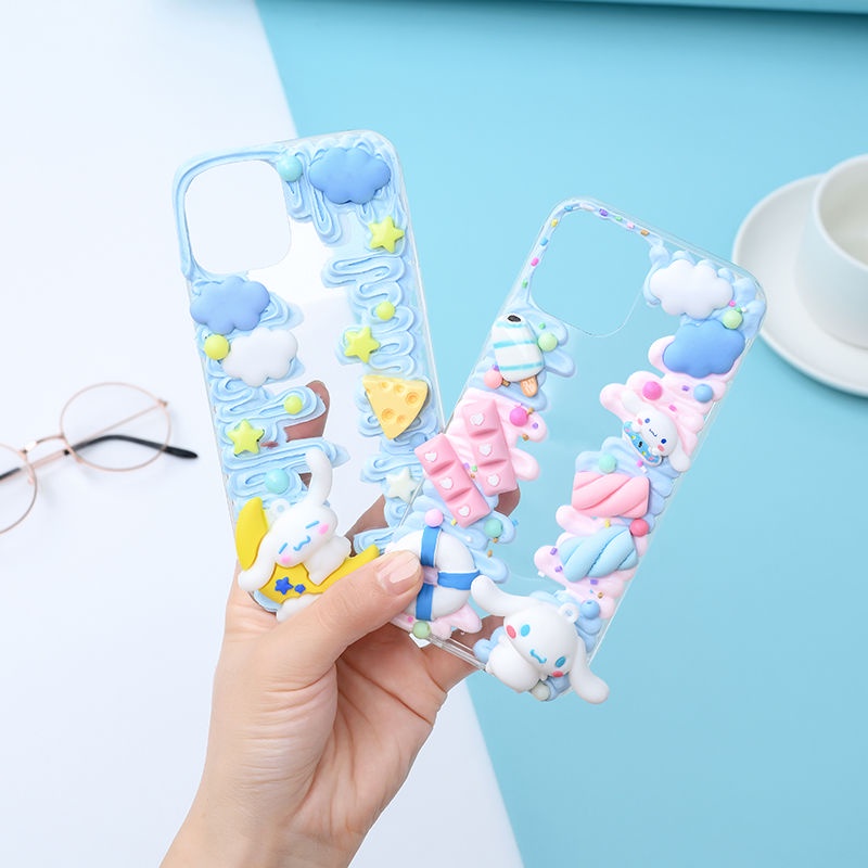 Ốp Điện Thoại Keo 3D Tự Làm Cho IPhone 14 Pro Max / 14 + / 13 Pro / 12 Pro Max / 11