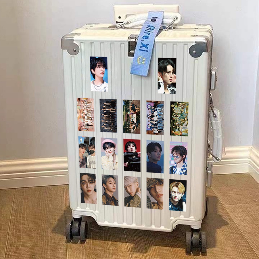 Set 60 Sticker Dán Trang Trí Hình Nhóm Nhạc SEVENTEEN