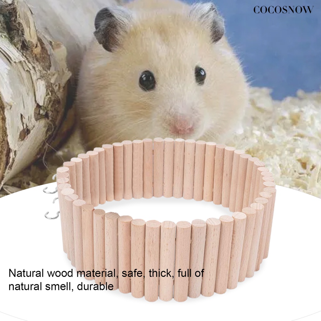 Thang Gỗ 2 Trong 1 Hình Totoro Xinh Xắn Cho Chuột Hamster