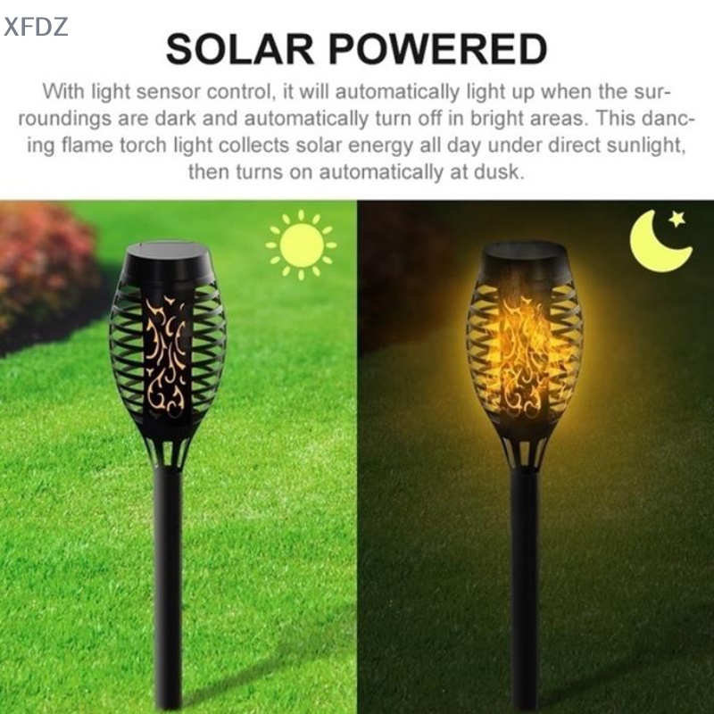 Đèn Pin Năng Lượng Mặt Trời Ánh Sáng Ban Đêm Chống Thấm Nước FD