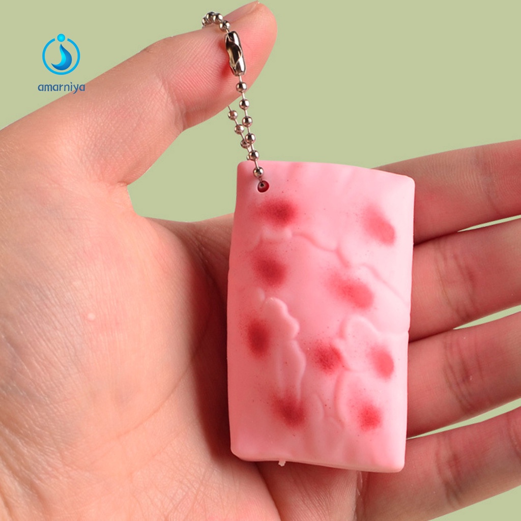 (Shop Amart) Đồ Chơi Bóp Hình Bánh Gạo Làm Từ TPR Mềm Mại Giúp Giải Tỏa Căng Thẳng