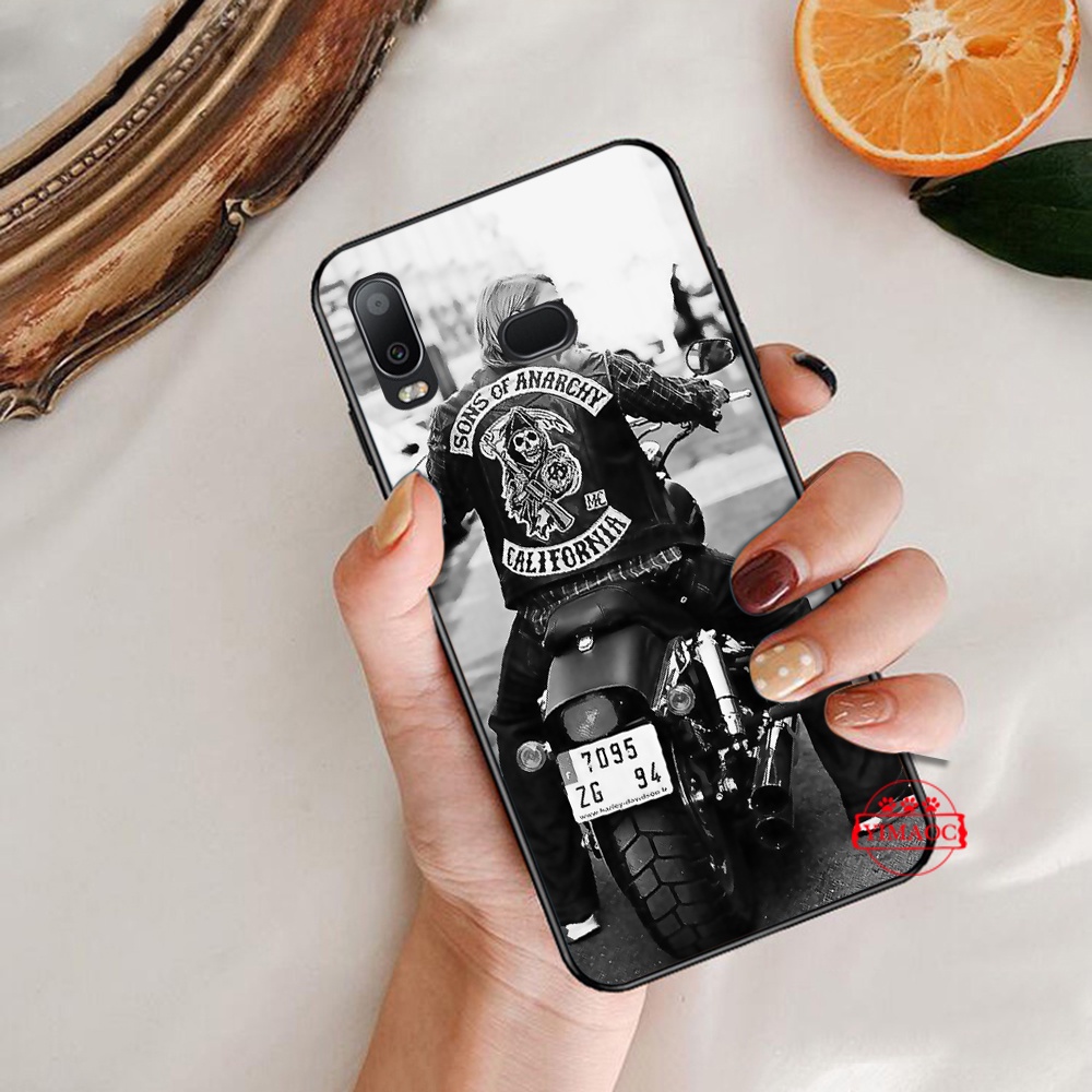 Ốp Điện Thoại Mềm In Hình Con Trai anarchy Mùa 7 Cho Samsung S10 Lite Plus S20 Fe S21 Ultra P292