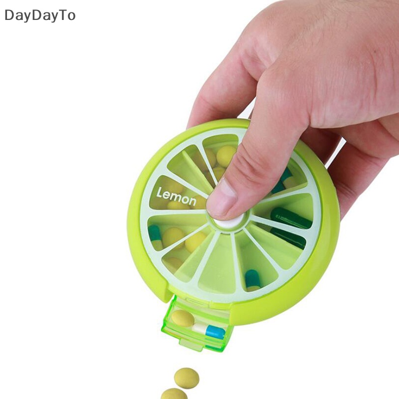 Hộp Đựng Thuốc Rotag Hàng Tuần Tiện Lợi Du Lịch