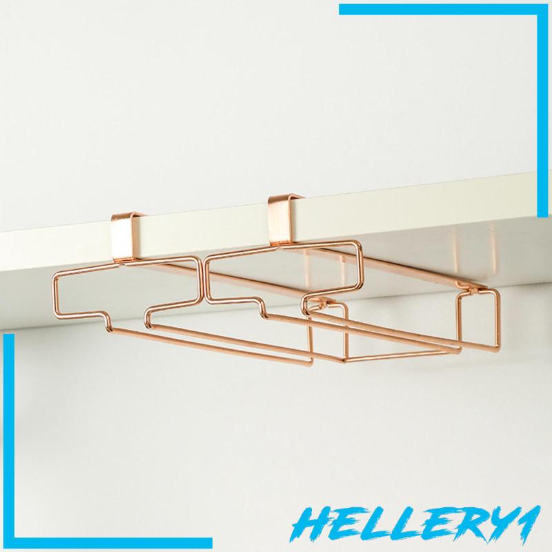 Giá Đỡ 2 Tầng Treo Ly Thủy Tinh Tiện Dụng Cho Nhà Bếp