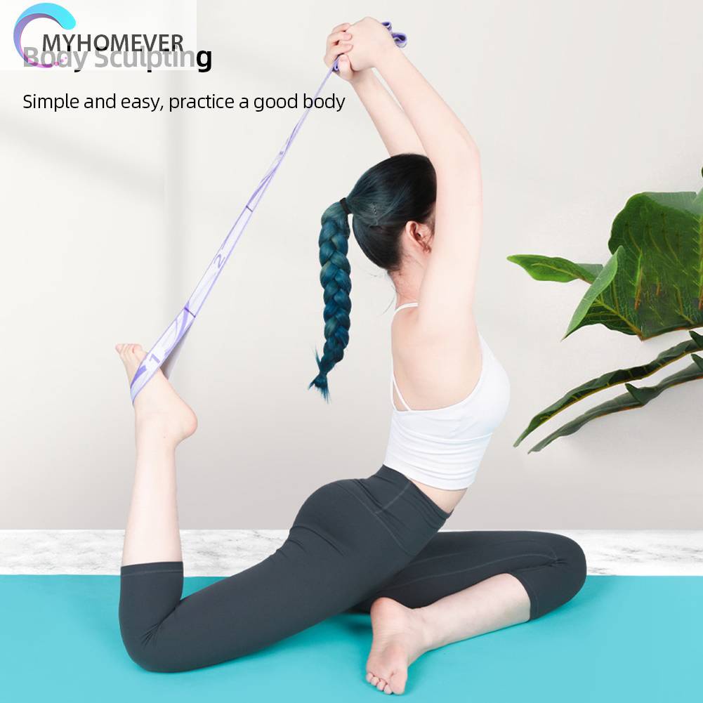 Dây Đai Co Giãn Gọn Nhẹ Siêu Bền Để Tập Thể Dục / Yoga