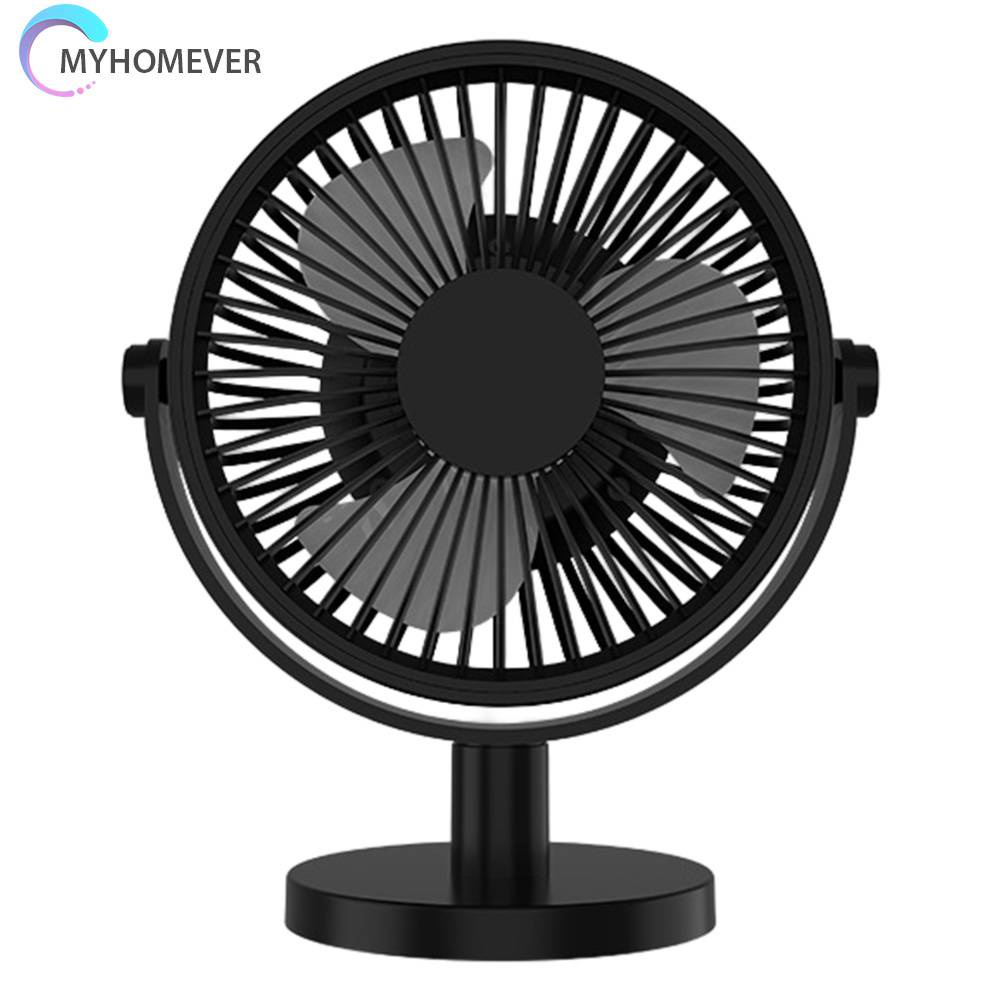 Quạt Làm Mát Mini 3 Tốc Độ Kèm Đèn LED Và Quạt Nhỏ Tiện Dụng Cho Gia Đình /