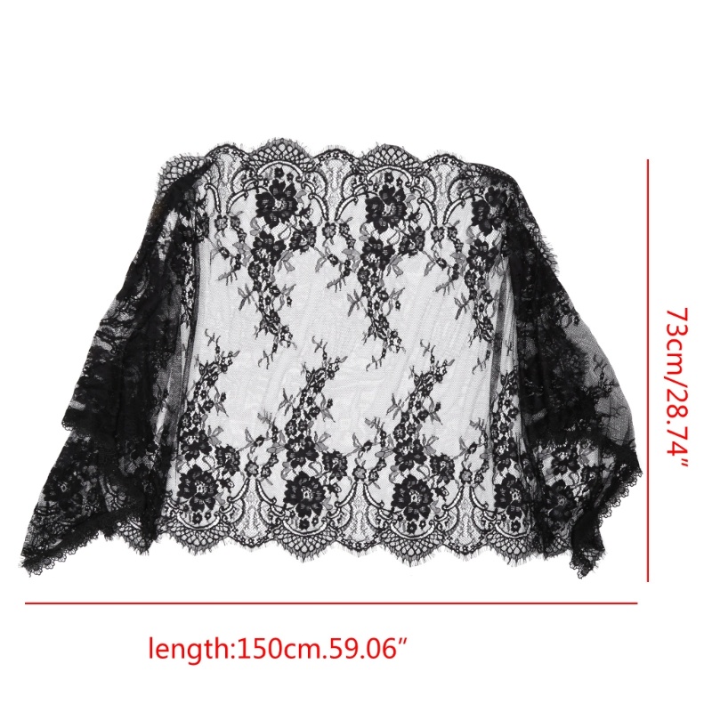 Khăn Choàng Cổ Họa Tiết Ren Hoa Cho Nhà Thờ Công Giáo