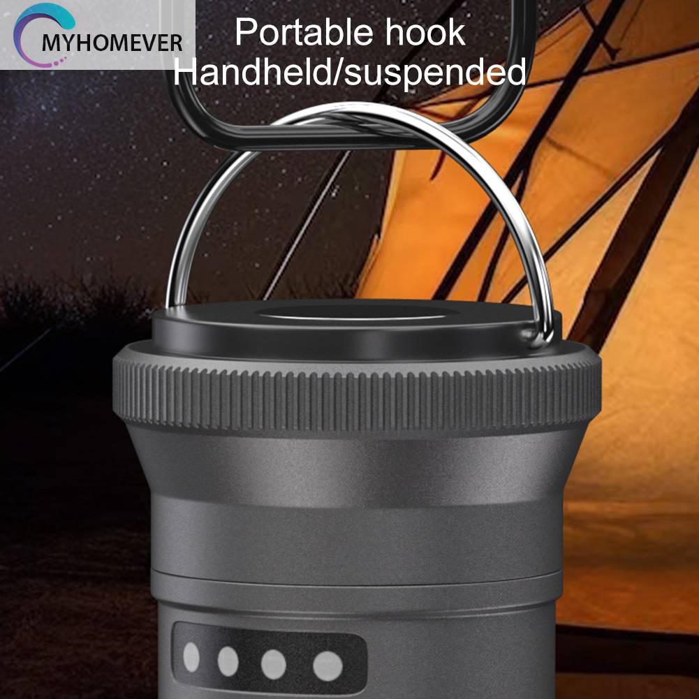 Đèn Cắm Trại Chống Thấm Nước Sạc USB Loại C 10-150LM 1800mAh