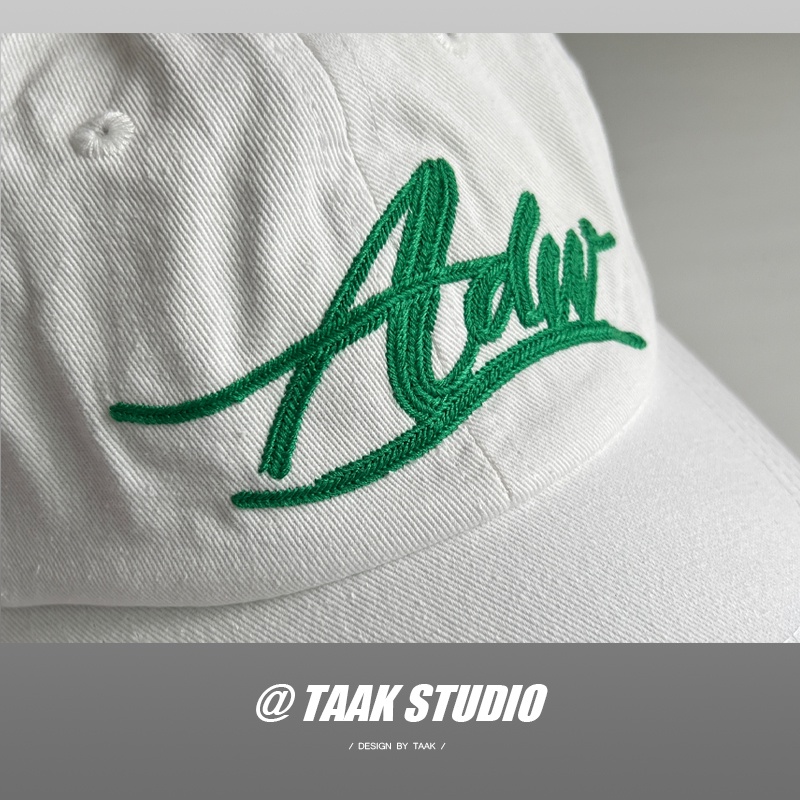 Mũ Lưỡi Trai Mềm Thêu Chữ Phong Cách Hàn Quốc Thời Trang Mùa Hè Cho Nữ